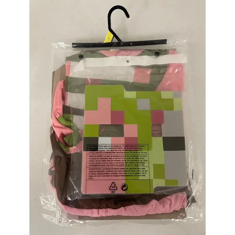 DISGUISE Minecraft Zombie Pigman Costume Jumpsuit Mask Boy L (10-12) New